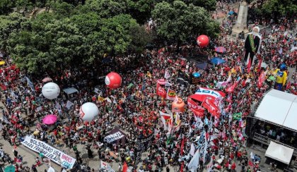 Miles salieron a las calles en una nueva manifestación contra Jair Bolsonaro