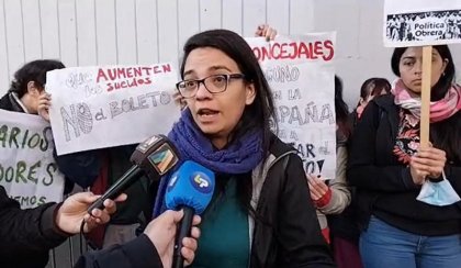 Alejandra Arreguez: “Hay que parar los tarifazos, abrir los libros contables de las privatizadas y estatizar los servicios públicos”