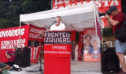 Izquierda Socialista realizó actividades de campaña en Ciudad y provincia de Buenos Aires