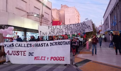 Paro Nacional: En San Luis, y en todo el país, en las calles hasta derrotar el ajuste