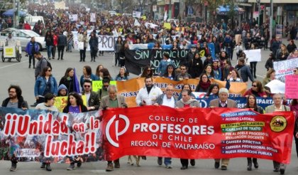 Valparaíso. Paro nacional 7 de agosto. El CDP y su paro fantasma 2.0