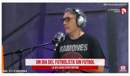 En un Día del futbolista sin fútbol, la AFA juega otro partido - YouTube