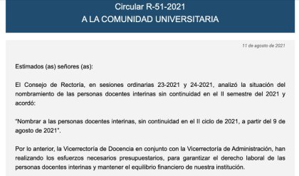 Docentes en interinato conquistan una semana pagada