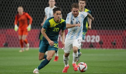 JJOO Tokio 2021: Argentina perdió 2 a 0 con Australia en el debut del fútbol masculino