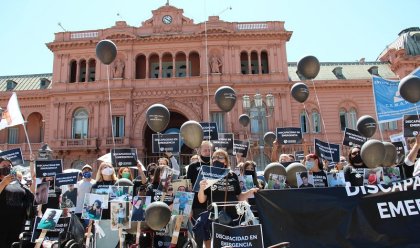 Discapacidad en emergencia: convocan a una movilización nacional el próximo jueves 