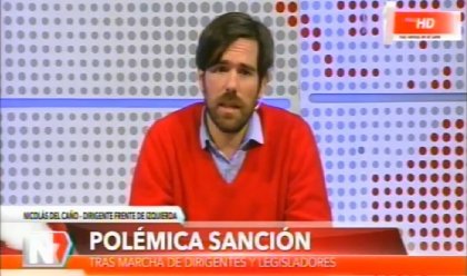 Nicolás del Caño rechazó la criminalización de la protesta en Mendoza