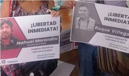 Familiares denuncian que peligra la integridad de Roque Villegas y Nahuel Morandini en el Penal de Jujuy 