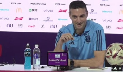 “Será un partido difícil”: Scaloni y Tagliafico hablaron a horas del partido contra Croacia