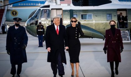 Trump y Melania se vacunaron en secreto antes de dejar la Casa Blanca