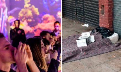 Ciudad de la furia: la cena “instagrameable” de 240 mil pesos y los congelados anónimos