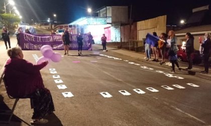 25N: Mujeres organizan conmemoración en día contra la violencia