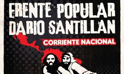 El Frente Popular Darío Santillán-Corriente Nacional llama a votar en blanco 