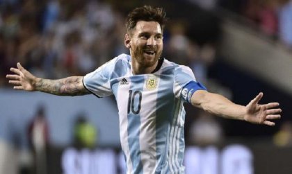 Selección argentina: goleada y clasificación de la mano de Messi