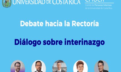 Comité de personas interinas realiza debate de candidaturas a rectoría