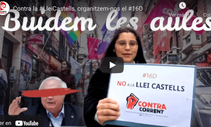 Contra la #LleiCastells, organitzem-nos el #16D - YouTube