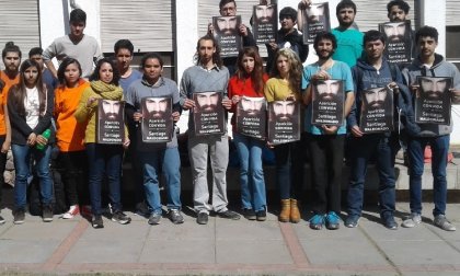 UNCuyo: Estudiantes de la Facultad de Médicas por la aparición con vida de Santiago Maldonado