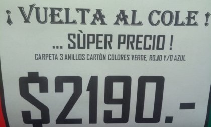 Canasta escolar: diferencias abismales entre los Precios Justos y los reales 