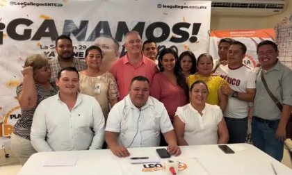 Gana José Leónides de la Planilla Blanca elección de la sección 29 en Tabasco