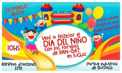 Jornada solidaria en Ran Bat: "Por un día del Niño sin familias en la calle"