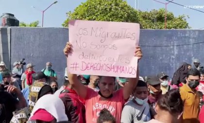 Masiva caravana migrante se dirige a Estados Unidos