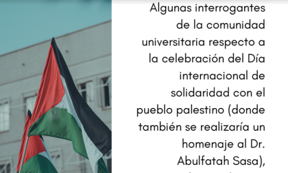 En la Universidad Nacional se intentó impedir un acto en solidaridad con Palestina