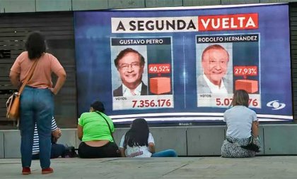 Colombia al balotaje entre el derechista Rodolfo Hernández y el centroizquierdista Gustavo Petro