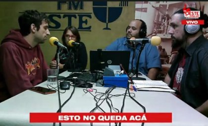 Segundo programa de “Esto no queda acá”. Desde FM OESTE, Haedo, Partido de Morón