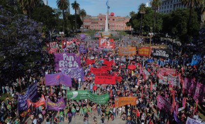 Miles movilizaron por el Día Internacional de Lucha contra la Violencia hacia las Mujeres