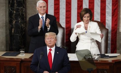 El discurso del estado de la Unión: un Trump racista, imperialista y antiderechos