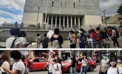 Estudiantes marchan hasta la asamblea legislativa contra el Proyecto de Ley de Empleo Público