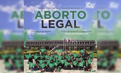 8A: Por el aborto legal y la separación real entre la Iglesia y El Estado