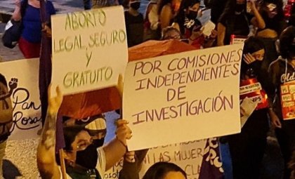 Declaración "No más impunidad, no más justicia patriarcal"