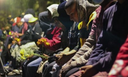 Solidaridad con migrantes que denuncian represión de la Guardia Nacional en México