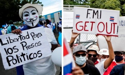 OSR y PRT llaman a movilizarse por la libertad de los presos políticos en Nicaragua y contra la política del FMI y el nuevo gobierno