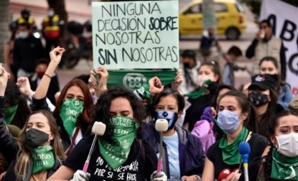 Tomar las calles para defender el aborto terapéutico