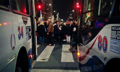 Protestas y cortes contra el ajuste de tarifas