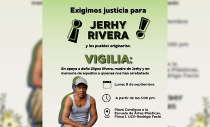 Justicia para Jerhy Rivera y los pueblos originarios