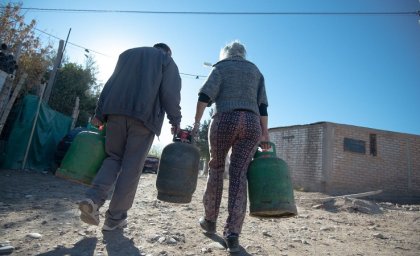 "Este es uno de los puntos más fríos del país, una gran zona petrolera y miles de familias carecen de gas natural"