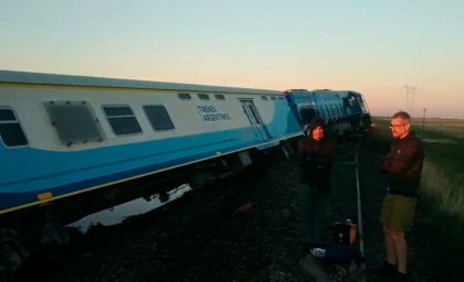 Descarriló un tren de pasajeros a pocos kilómetros de Olavarría 