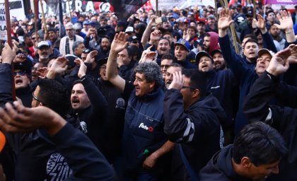 “El que no salta es patronal”: neumáticos, lucha de clases y poder de fuego de la clase trabajadora