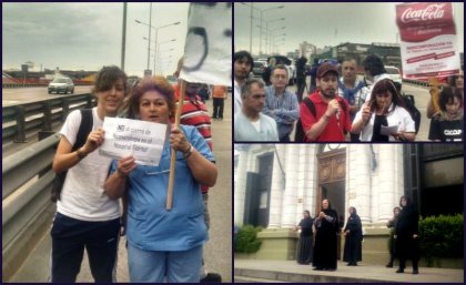 Lucha en el Hospital Fiorito: no están solos