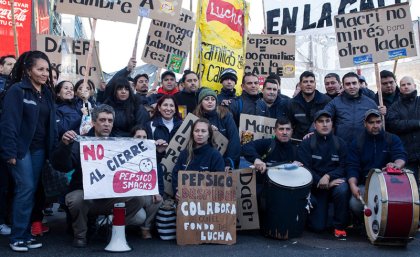 Río Negro será parte de la jornada nacional de lucha convocada por trabajadores de Pepsico