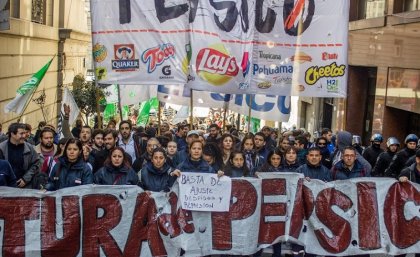 Plenario obrero convocado por PepsiCo llama a movilizarse el 22