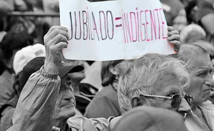 Criminal: más de 5 millones de jubilados y pensionados son pobres