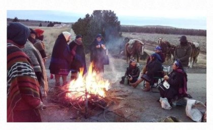 Pueblos originarios: No al desalojo de la Lof Pailako Futalaufquen Mew 