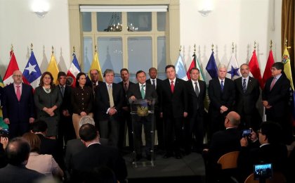 Golpismo: el Grupo de Lima llamó a “seguir la lucha contra Maduro” en clave proimperialista