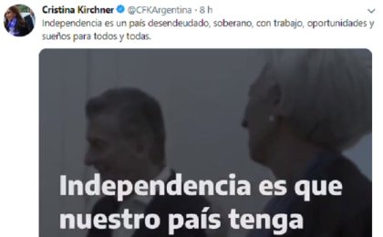 ¿Independencia o FMI?: el video de los Fernández y una importante omisión