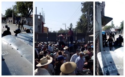 Morelos: Guardia Nacional gasea protesta contra termoeléctrica de Huexca