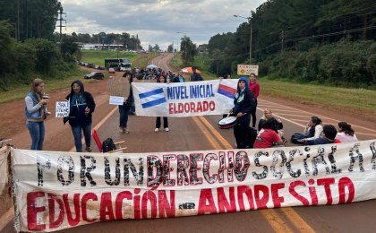 Misiones: el paro y la lucha siguen firmes, con fuertes cortes en el interior provincial