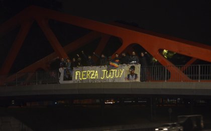 ¡Fuerza Jujuy! Desde la Gral Paz, replican el apoyo a la resistencia jujeña